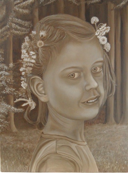 Portret van Femke - 3e laag